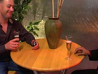 Ready for anal with this teen 18+ in a shaved pussy double penetration threesome?