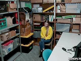 Big Tits Blonde Teen Spreads On Office Desk For Monster Cock Riding In Cowgirl