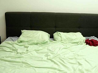 Slutty woman teases her lover by sucking and fucking him while talking to husband on phone