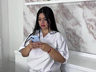 Curvy milf masseuse treats a young 18+ muscular patient who charms her into a passionate encounter ending with a splash on her ample latin curves antonella jones & brian evansx