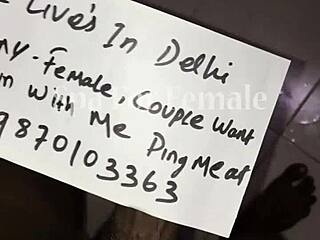 Alone horny bhabi messages me to come home and satisfy her wet pussy with my huge black dick for cash