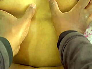 Teen Wife Enjoys Romantic Time With Her Husband In Bed