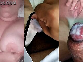 vi minha ex se masturbando e deixando sua bucetinha apertadinha toda molhadinha e fui bater uma punheta no pinto pequeno