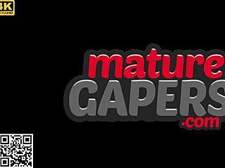 I feel hot mature blonde valeria getting pussy gaping and hard banging