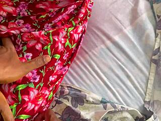 Teen Wife Enjoys Romantic Time With Her Husband In Bed