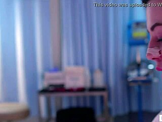 Strange hospital with lesbian nurses and doctors in action