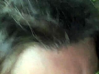 Enslaved French housewife in dress gets trained with belt, handcuffs, and piss humiliation outdoors as bound submissive maid.