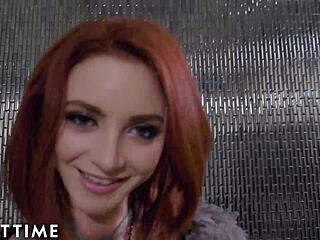 Tiny 18+ Lola Fae squirts on BBC