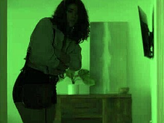 Blue Haired Girl and Roommate Explode into Rampant Sex after Alien Possession Takes Over