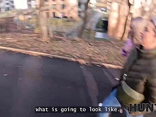 I picked up this natural tits friend for outdoor POV sex while her girlfriend watches in a wild Czech bisexual cuckold adventure.