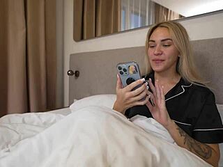 During the interview, an amateur petite 18+ engages in intense taboo roleplay with a mature teacher in a skinny encounter.