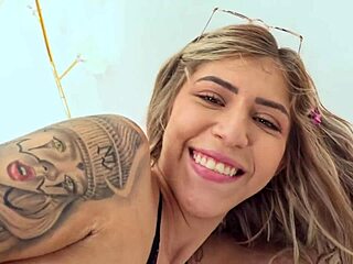 two lesbian girls face four boys in wild gangbang with deep anal, no tears, piss, and balls-deep action