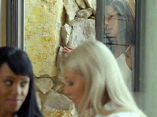 vivthomas shows horny blonde and brunette lesbian nurses licking pussies and fingering in hospital 😏👩‍⚕️