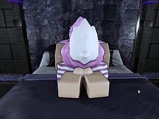 Rough Sex With Furry In Roblox Suggests Deep Anal Pounding