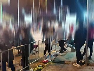 Infiel Nuera Rides Wet Pussy in Doggystyle After Party with Intense Anal Creampie