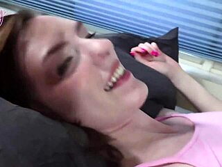 Older Mr Brogan fucks Celestina Blooms tight pussy hole