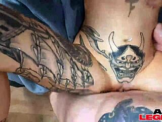 alex legend gets to screw sexy gals nova flame and nicole saphire in a hot session