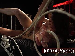 Brunette Teen Interracial Anal Bound in BDSM Domination as Excited Tourist Felicity Explores