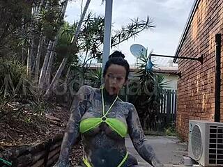 micro bikini twerking and pole dancing leaked!