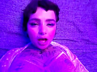 Whoa, This Cute Alt Teen 18+ Bangs a Lucky Guy and Swallows Creamy Cum