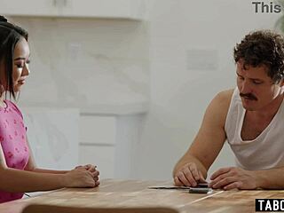 Oh wow, this super cute korean babe with hairy pussy rides my big cock until the end—lick it all!