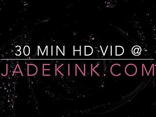 Red dress on this hot sub slut means bdsm rough fucking and spanking.