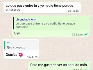 Mi madrastra se pone caliente por chat