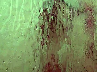 shower session with domme... uh, bathing naked together