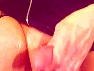 Sissy jerking off wild and toying ass.