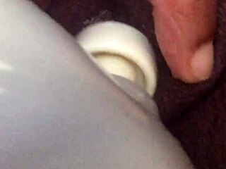 Ebony Babe Unleashes Massive Squirting Orgasm While Masturbating Hard On The Sofa