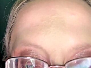 Sissy passionately kisses my lips while wearing panties