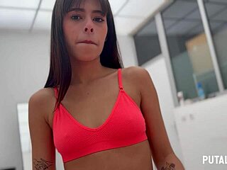 Torbe Delivers Wet Creampie to Sexy Petite Latina Teen Mells Blanco in Bedroom - Putalocura