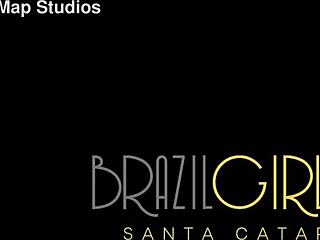 Bold Busty Latina Mirella Squirt Shows Wonderful Curvy Body