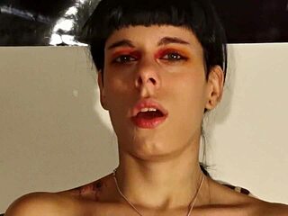 Teen sneezing with huge snot fetish