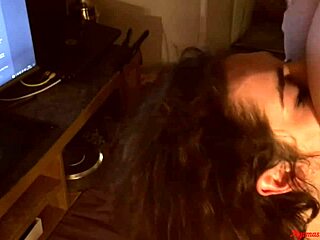 She sucks my cock like she's starving for it every time!