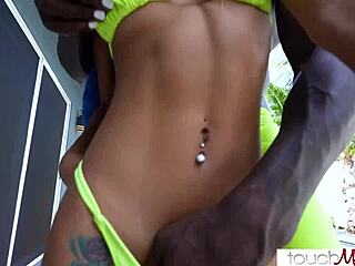 Petite asian hotwife records her encounter with a bbc stranger