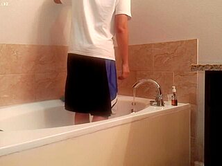 just tidying up the bathroom as a regular homemade chore