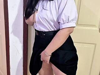 i caught her masturbating on the sofa - student rides me in bedroom cowgirl