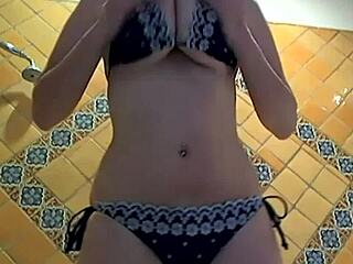 i love soaping up my tushie with jelena jensen during steamy shower time in the jacuzzi