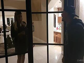 night visit to the mansion and i fuck marika milani hard with rough doggystyle and deepthroat action