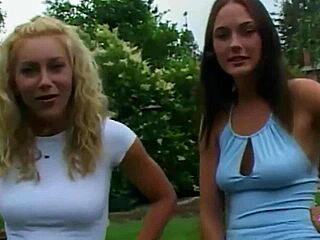 hey, check out these big nipples getting hard from pinching until she cums