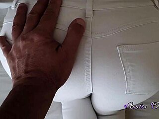 Asian Babe Asia Divine Gets Doggystyle Pussy Pounding from Neighbor While Husband Is Away