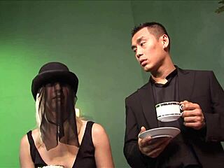 Why does Alexis Silver lead Jodi James Karlie Simon and Cypress Isles into wild gangbang with gaping anal?