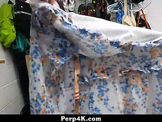 Officer Jack Drills Caught Burglar Olivia Madison Hard