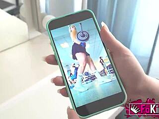 strong blonde combines deadlifts with intense mature fucking that shocks the 50yo guy in workout session