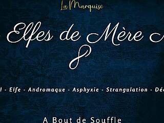 French elves of mother christmas deliver a relaxing joi session in episode 8