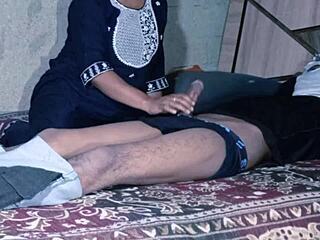 Bhabhi Gets Pounded Hard At Night In House!