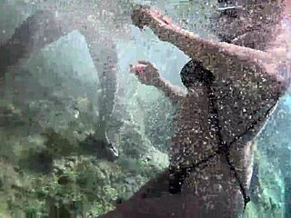 Hot Milf Rides Big Cock Underwater In Steamy Pool Sauna