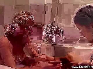 dutch lesbians devour blonde's sweet wet pussy!
