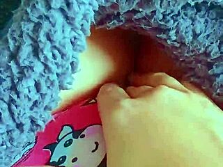 Tiny Latina Coed Screams From First Vibrator Orgasm!